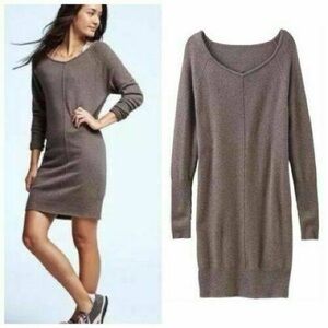 Athleta Gray Cashmere Dress